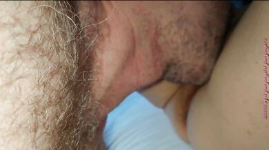 Geiler Besuch bei Oma 3 ** Lecken **