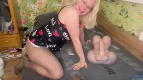 Slutty tranny and her lover Paco get wild in a threesome