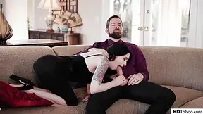 Chris Epic, Jayden Marcos And Anna De Ville In Extremely Slutty Model Gets Double Penetrated By Stepdaddy & Stepson