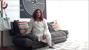 Dora 39 a&ntilde_os madura Mexicana disfrutando su 1er casting