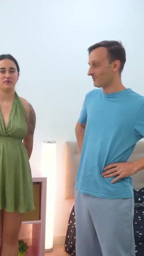 Memorable moment from &quot;FUCKED while talking by PHONE. Order of cock at home for Sofia Jimenez!&quot;