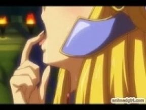 Shemale hentai caught and hard fucked by monster anime