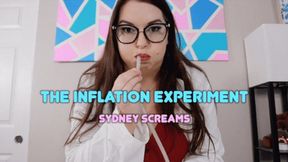 The Inflation Experiment - A body inflation scene featuring: expansion, growth fetish, femdom POV, and roleplay - 720 WMV