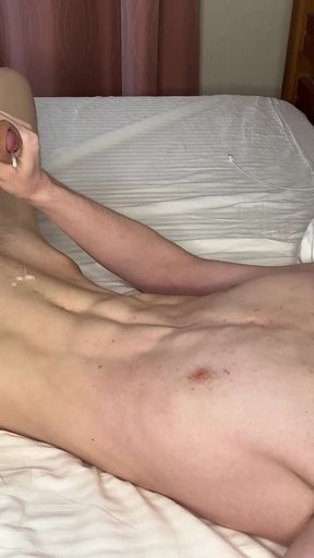 I Wiped a Big Load of Cumshot with My Panties to Send to a Stranger!