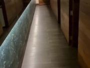 SPA masaje juntos, terminamos follando follando en los vestidores y las empleadas escuchando