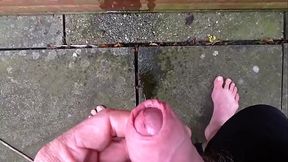 Piss marking my territory