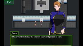 Curvy wife's big tits captivate armored suit Solgante during live gameplay