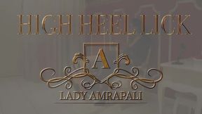 HIGH HEEL LICK Total lenghts 11:03 minutes BDSM Bootslicker My sissy slave has to lick clean my overknee boots with his tongue ?? Mein Sissy Sklave hat mit seiner Zunge meine High Heel Overknee Stiefel sauber zu lecken LADYAMRAPALI Herrin Mistress Domina