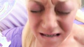 ”Lil Lexy  & a guy touch her cunt & wake up. She rubbing her cunt a”