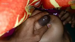 Nisha Bhabhi sucks cock and shows off big boobs in desi style
