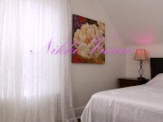 TGIRLS XXX - Nikki Vicious Loving Her Big Purple Dildo