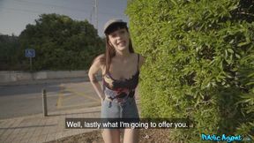 Public Agent - Spanish Babe Caomei with Nose Ring Craves Stranger Dick