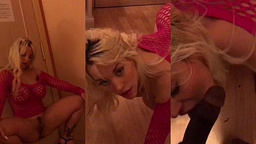 POV BLOWJOB WITH A BIG BLACK COCK TALKING DIRTY