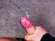 Ragazzo abbronzato prende il suo grosso cazzo e sborra per colazione - Jhon Deep Dick