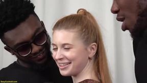 Aliska Dark's Intense First Experience with a Double Pleasure Lesson