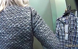 Fantastic czech girl is seduced in the hypermarket and