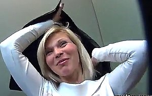 Fantastic czech girl is seduced in the hypermarket and