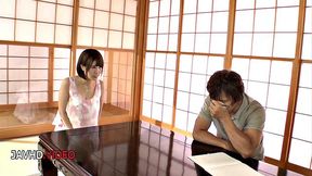 Honoka Orihara teases in lingerie and takes a wild blowjob before getting her pussy pounded