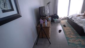 Stepdaughter Caught Filming Content – Stepdad Confesses He’s a Fan and Fucks Her to Anal Creampie