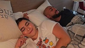 PAWG stepdaughter bounces on her stepdaddy's dick