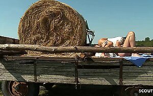 Skinny mature farmers wife sandra seduce to first anal