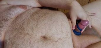 Playing with Vibrating Cock Ring Till I Cum