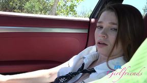 Teach Mazy How to Drive Daddy's Hard Rod