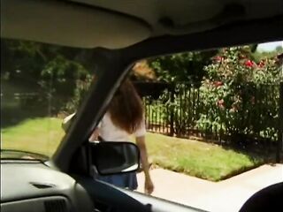 Young brunette gets both fuck holes screwed by a fit chap