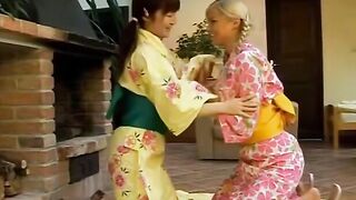 Blonde Bombshells Lesbo Lovemaking Frenzy