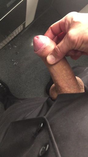 Jerking off on the train