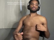 Session with vibrating butt plug