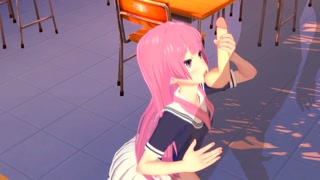 Ai Fuyuumi After Class - OreShura - 3D Hentai / Koikatsu
