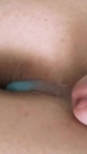 Cumming to anal hole