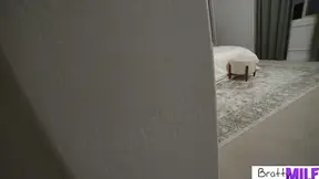 Step moms and stepson indulge in taboo pleasure