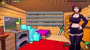 HornyCraft Minecraft Parody - Steve Gets Sloppy Handjob from Jenny for a Diamond