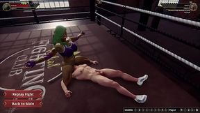 Jennifer Walters VS Gigi (Naked Fighter 3D)