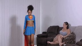 Amazonian tickles Super Girl wmv