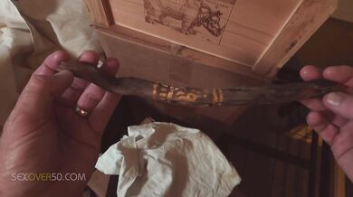 A sexy mature MILF seduces a naive young man that is into fantasy, when she hires him for chores.