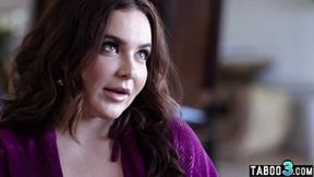 Stepmother Natasha Nice teaches her big-cocked stepson a lesson