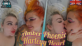 Climax With Us With Amber Phoenix And Harleyy Heart