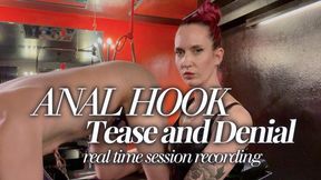 ANAL HOOK TEASE AND DENIAL