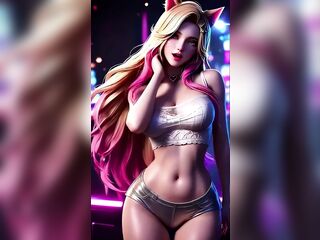 Ahri's Charming Dance (Jun Hyo Seong - Into You) LOL 3D Dance