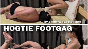 PBP Hogtied And Foot Gagged By Mistress Jennifer