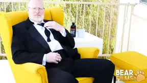 Bear Silver Bear Rusty Mcmann Jerks Off Solo Outdoor