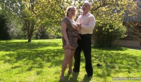 French BBW Julia et Tony hot ufck at home