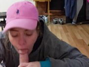 HK laughs & sucks down some tiny balls !