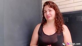 Legal-age Spanish Plumper Eats Male Assholes During Her