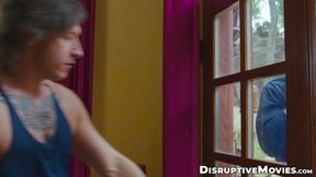 Cable guy Max Adonis is ass railed by hunk Dalton Riley