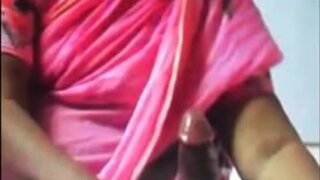 Indian schlong got grease rubdown from indian aunty