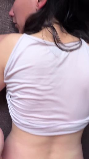 Stepmother Submits to Her Stepson and He Uses Her